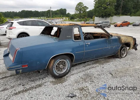 1985 Oldsmobile Cutlass Supreme from USA, damaged, VIN 1G3GR47Y1FP330124